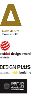 Lighting Design Awards 2019 (Highly Commended in theArchitectural Luminaire Exterior category), German Design Award, Design Plus L+B, Red Dot Award