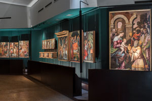 The altarpieces at the Pinacoteca Nazionale in Cagliari
