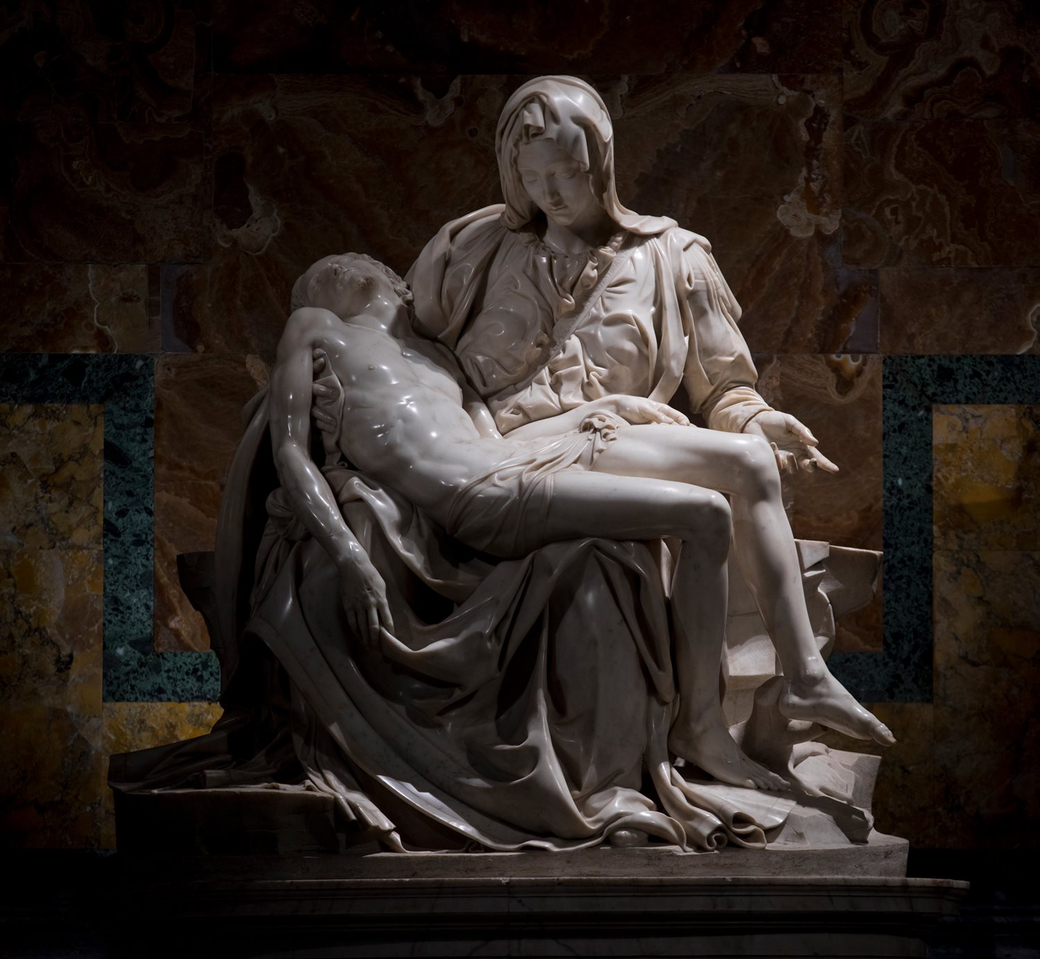 La Pieta&#39; di Michelangelo