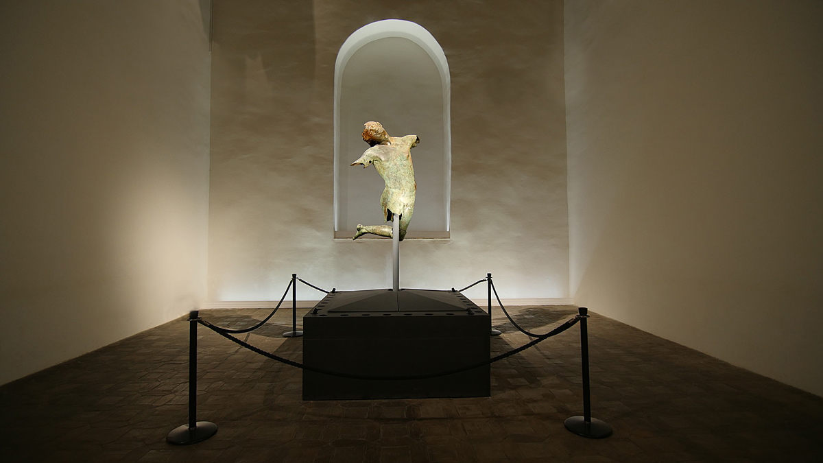 New lighting project for the Museum of the Dancing Satyr of Mazara del Vallo