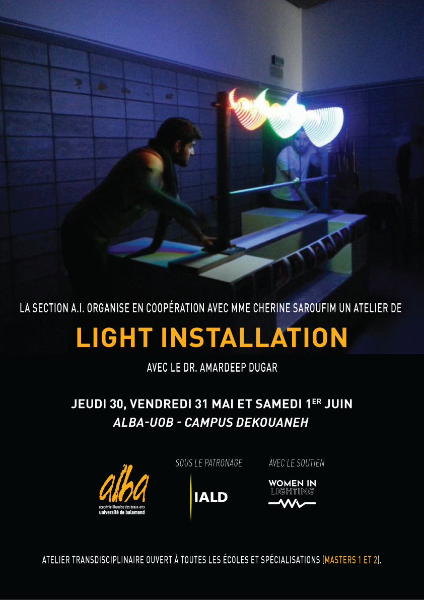 iGuzzini partner with ALBA for the &quot;Light Installation&quot; workshop