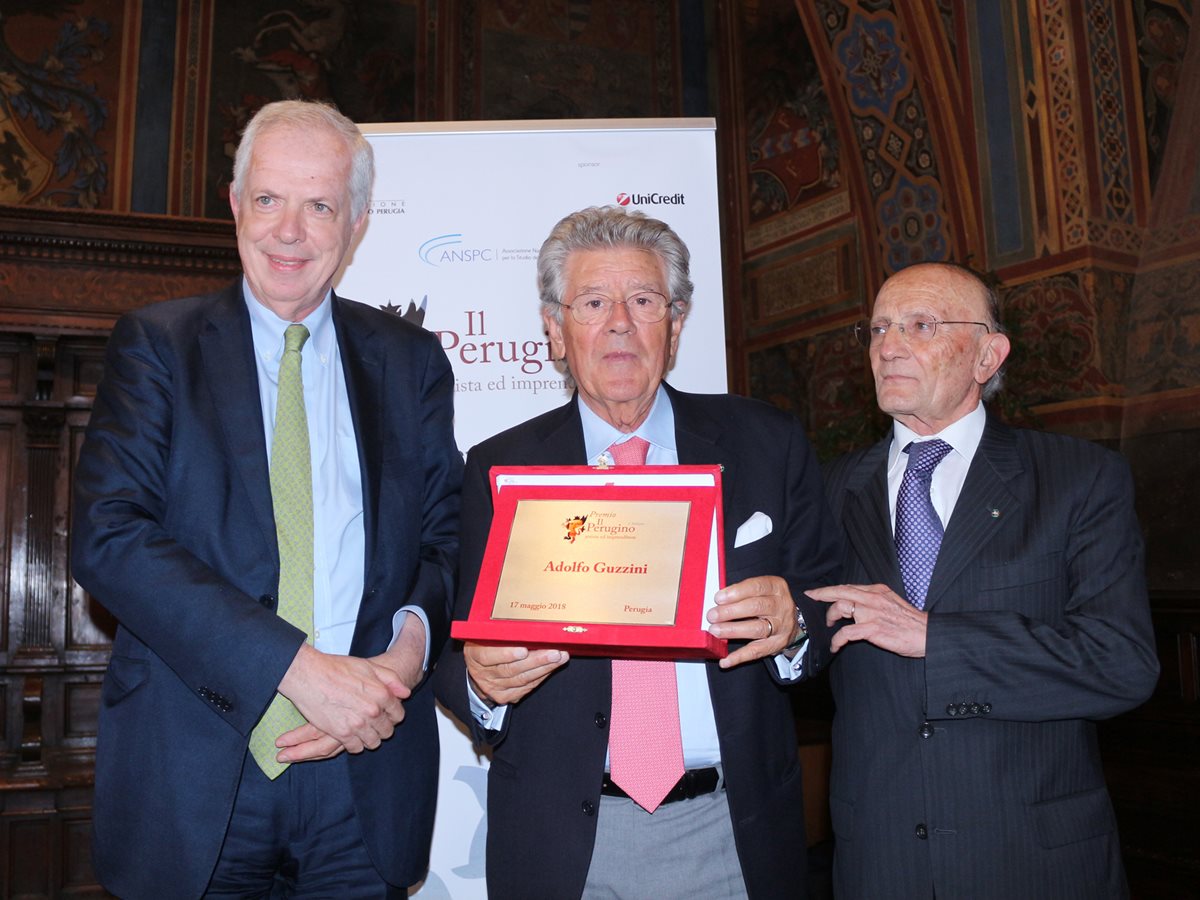 Adolfo Guzzini receives the “Il Perugino, artist and entrepreneur” Award