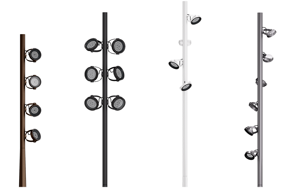 Minimal and connected pole system <span class="text-white">| Urban deco</span>